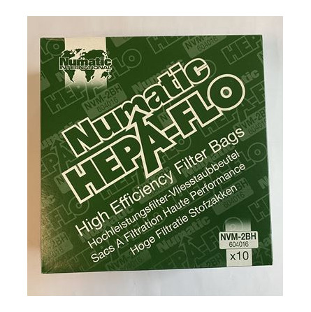 NUMATIC HEPAFLO Staubsaugerbeutel 15L – 10er Pack – Bild 2