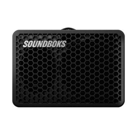 soundboks go bluetooth lautsprecher usb-c schwarz mit robuster batterie und starkem sound für partys und outdoor einsatz