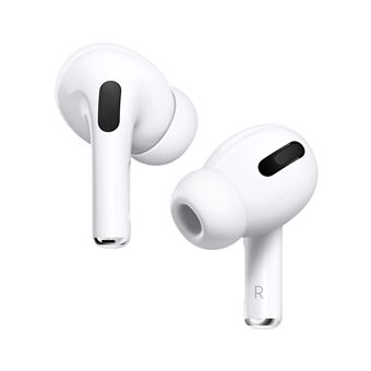 apple airpods pro weiß ohne kabel true wireless, kabellose kopfhörer mit aktiver geräuschunterdrückung und transparenzmodus