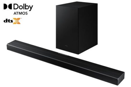 Samsung HW-Q600A Soundbar mit Dolby Atmos in schwarzem Design für exzellenten Klang