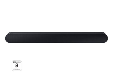 Samsung HW-S60B Dolby Atmos Soundbar 5.0 Schwarz für TV mit modernem kompaktem Design für Heimkino-Sounderlebnis