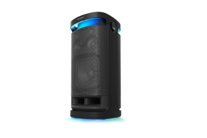 sony srs-xv900 bluetooth lautsprecher schwarz mit kraftvollem party sound und tiefem bass für events und feierlichkeiten
