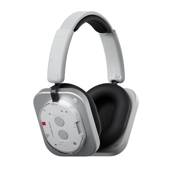 Kabelloser nothing headphone 1 in Weiß mit aktiver Geräuschunterdrückung und modernem Design auf hellem Hintergrund
