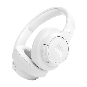 Weißer Over-Ear Kopfhörer jbl tune 770nc weiß mit adaptiver geräuschunterdrückung mit moderner Geräuschunterdrückung und komfortablem Design für Alltag und Reisen.