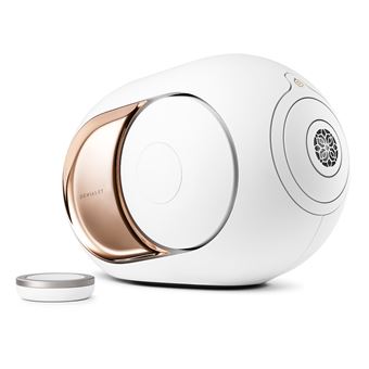 Produktbild des devialet phantom i 108 db bluetooth lautsprecher mit modernem High-End-Design und extrem kraftvollem 108 dB Klang für Zuhause und Musikgenuss