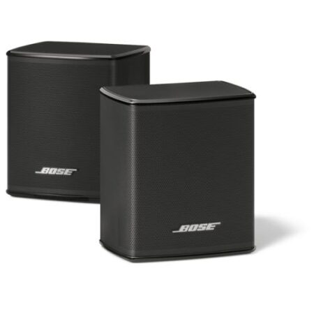 Pack von 2 kabellosen Bose Speakers 300 Schwarz, Surround-Lautsprecher für Heimkino mit kristallklarem Klang und einfacher Bluetooth-Verbindung.