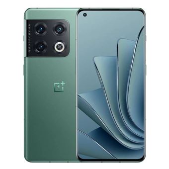 Das OnePlus 10 Pro Smartphone in elegantem Design mit 120 Hz AMOLED Display und Snapdragon 8 Gen 1 Prozessor.