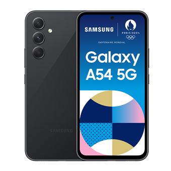 Samsung galaxy a54 5g mit hellem AMOLED-Display und modernem Design, leistungsstarkes Smartphone für den täglichen Gebrauch