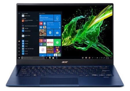 Acer Swift 5 SF514-54T Touch Laptop mit Core i5, 16 GB RAM und leichtem Design für mobiles Arbeiten und flexible Nutzung.