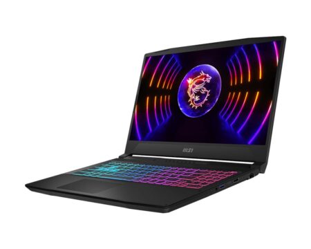 Bild des msi katana 15 laptop mit Intel Core i9, 16GB DDR5 RAM, 512GB SSD und Nvidia-Grafik für Gaming