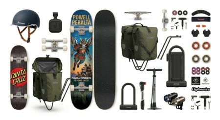 Ein technologisch fortschrittliches powell peralta flight deck, das durch seine spezielle Faserverstärkung und robuste Bauweise besticht.