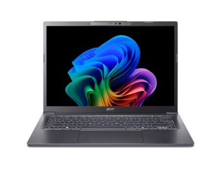Acer Aspire 14 AI Laptop mit 16 GB RAM und 512 GB SSD, kompakter und leistungsstarker Laptop für Arbeit und Freizeit.