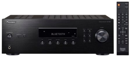 Pioneer SX-10AE Hi-Fi Stereo Verstärker Schwarz für kraftvollen und klaren Stereo Sound im Heim-Audio-System