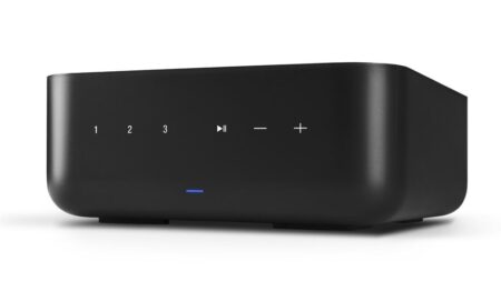 Denon Home Amp kompakter Streaming Verstärker Schwarz für kabelloses Hi-Fi Streaming und Heimkino Sound
