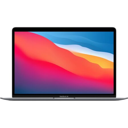 Apple MacBook Air 13 Zoll M1 8GB 256GB Space Grau leicht und kompakt für mobiles Arbeiten im Alltag
