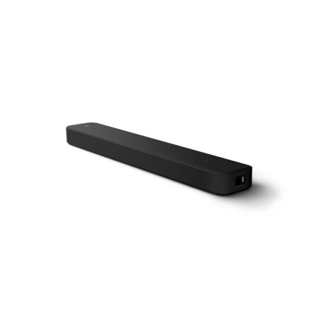 Sony ht s2000 dolby atmos 3.1 soundbar tv kraftvoll unter einem Fernseher im modernen Wohnzimmer Heimkino Setup