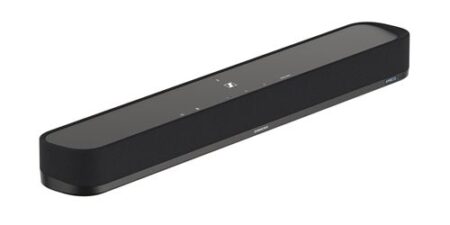 Sennheiser Ambeo Soundbar Mini Schwarz kabellose Soundbar mit Dolby Atmos und DTS:X für Heimkino und Musik