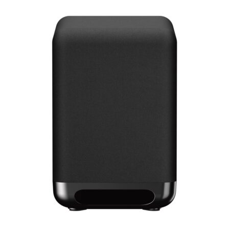Sony sa-sw5 premium subwoofer kabellos kraftvoll schwarz mit tiefem Bass im modernen Wohnzimmer Heimkino Setup