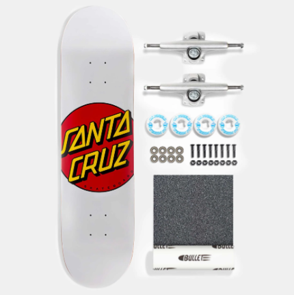 Santa Cruz Classic Dot Full Complete – Profi-Skateboard