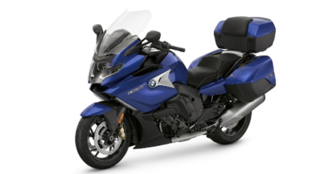 BMW K 1600 GT 2026 Luxus Touring Motorrad mit modernem Design und Sechszylinder-Motor auf weißem Hintergrund
