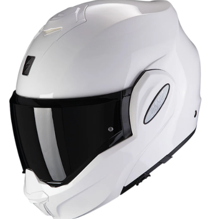 Scorpion EXO-TECH Klapphelm mit modernem Design und hohem Komfort für sichere Motorradfahrten.
