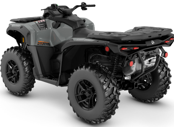 Can-Am Outlander 850 Serie schwarzes Offroad Quad mit starkem Motor und Allradantrieb im Gelände