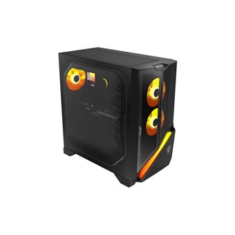 Ein leistungsstarker MSI MPG Infinite Z3 gaming pc mit AMD Ryzen 7 Prozessor und RGB-Beleuchtung im Tower-Gehäuse.