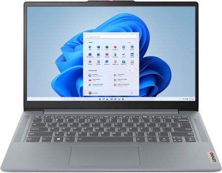 Lenovo Ideapad Slim 3 14AMN8 Ryzen 5 16GB RAM Laptop schlank und leistungsstark für Arbeit, Studium und mobiles Arbeiten