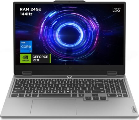 Lenovo LOQ 15IRX10 Gaming Laptop i7 24GB RAM 1TB SSD leistungsstark für Gaming, Multimedia und mobiles Arbeiten