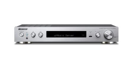 Pioneer SXS30DABS Stereo Receiver Grau mit DAB+, Bluetooth und klarer Klangqualität für Heim-Audio