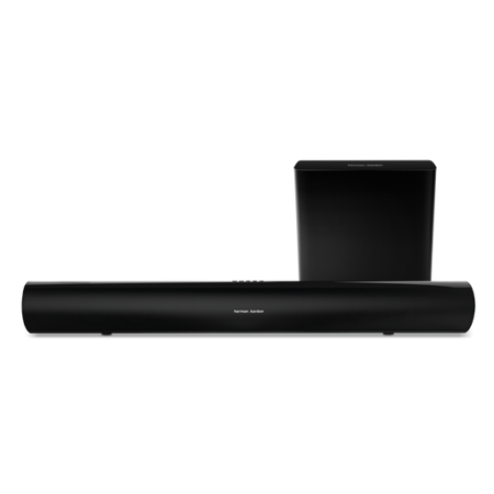 Harman Kardon SB26 2.1 Soundbar Schwarz mit Bluetooth und kabellosem Subwoofer für Heimkino und Musik