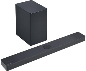 Lg gx dolby atmos 3.1 soundbar kino immersiv kraftvoll montiert unter einem OLED Fernseher im modernen Wohnzimmer Heimkino Setup
