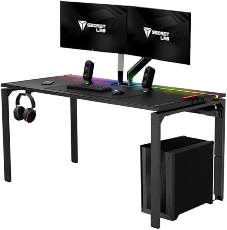 Secretlab MAGNUS Metall-Gaming-Schreibtisch Schwarz