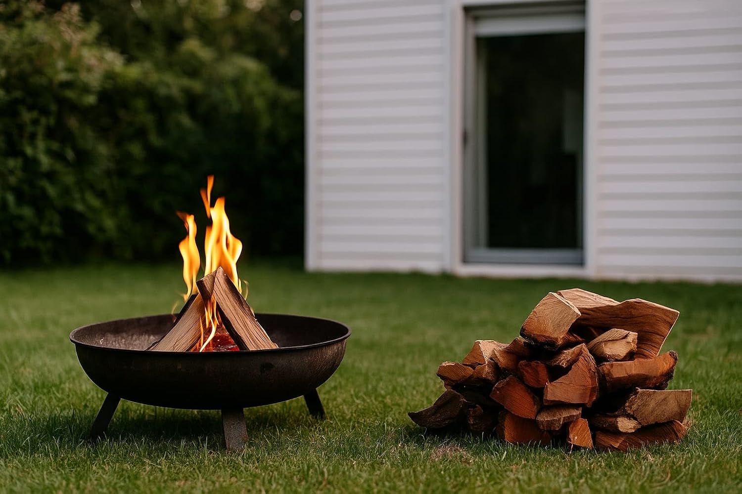 Premium Holzset 10 kg Kamin Grill Pizzaofen Holzset – Bild 3