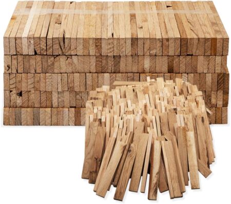 3,7 kg Aleko Premium Eichenholz Anzünder für Grill, Kamin und Ofen aus Bio-Holz für schnelles und sauberes Entzünden von Feuerstellen.