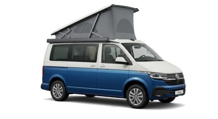 Volkswagen California T7 2026 kompakter Campervan mit modernem Innenraum und hochwertiger Campingausstattung für Reisen und Freizeit