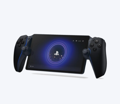 PlayStation Portal Remote-Player in Mitternachtsschwarz mit integriertem Display und DualSense-Steuerung für komfortables PS5-Streaming
