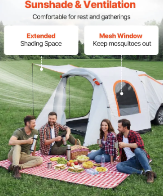 VEVOR aufblasbares Heckzelt: Schneller Aufbau für Camper – Bild 9