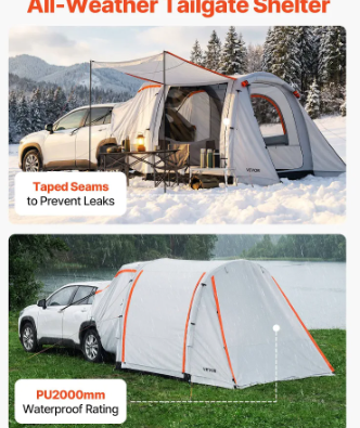 VEVOR aufblasbares Heckzelt: Schneller Aufbau für Camper – Bild 8