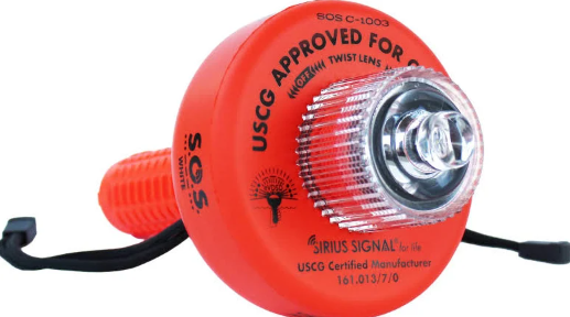 LED-SOS-Notsignal-Kit Sirius Signal C1003 für zuverlässige Notfallsignale auf dem Wasser.