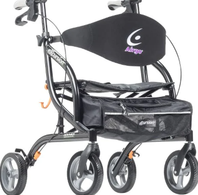 Airgo eXcursion Rollator als leichter Mobilitätsrollator mit Sitz und Handbremse für sichere Unterstützung im Alltag
