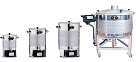 Speidel Braumeister Plus Serie aus Edelstahl für präzises und komfortables Bierbrauen mit moderner Steuerung.