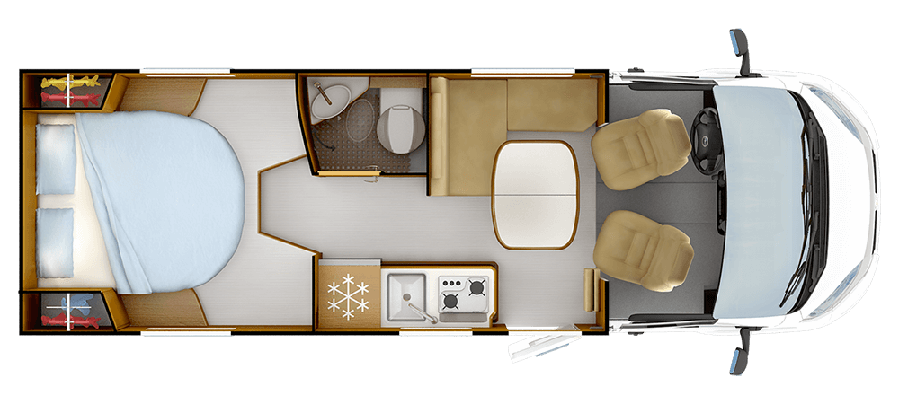 Rapido C50 2026 Kompakter Premium Campervan – Bild 7