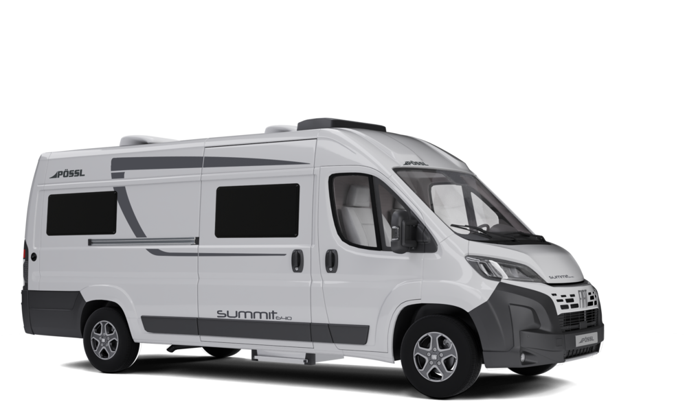 Pössl Summit 640 Kastenwagen 2026 mit modernem Wohnbereich, komfortabler Ausstattung und hochwertigem Campingausbau
