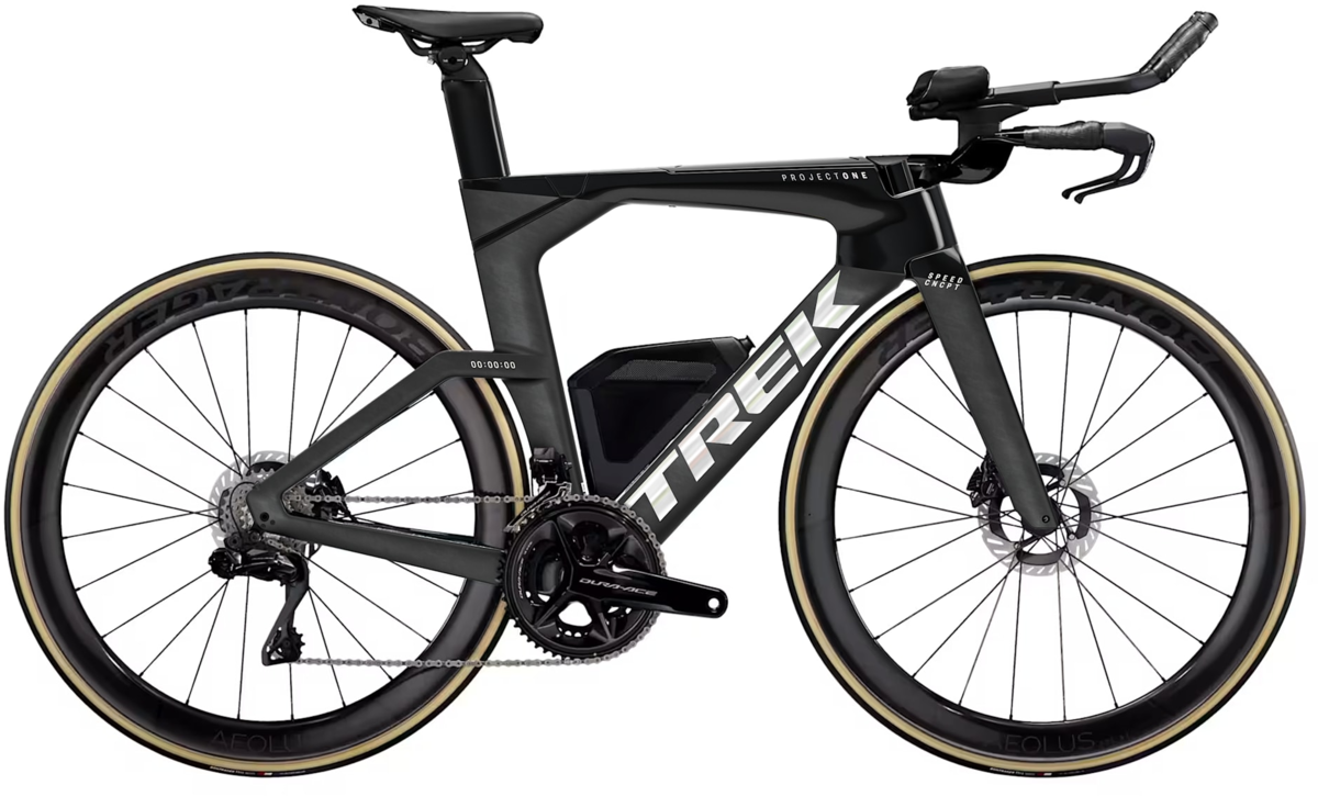trek speed concept slr 9 Triathlon Zeitfahrrad mit aerodynamischem Carbonrahmen in schwarzem Design für maximale Geschwindigkeit im Wettkampf